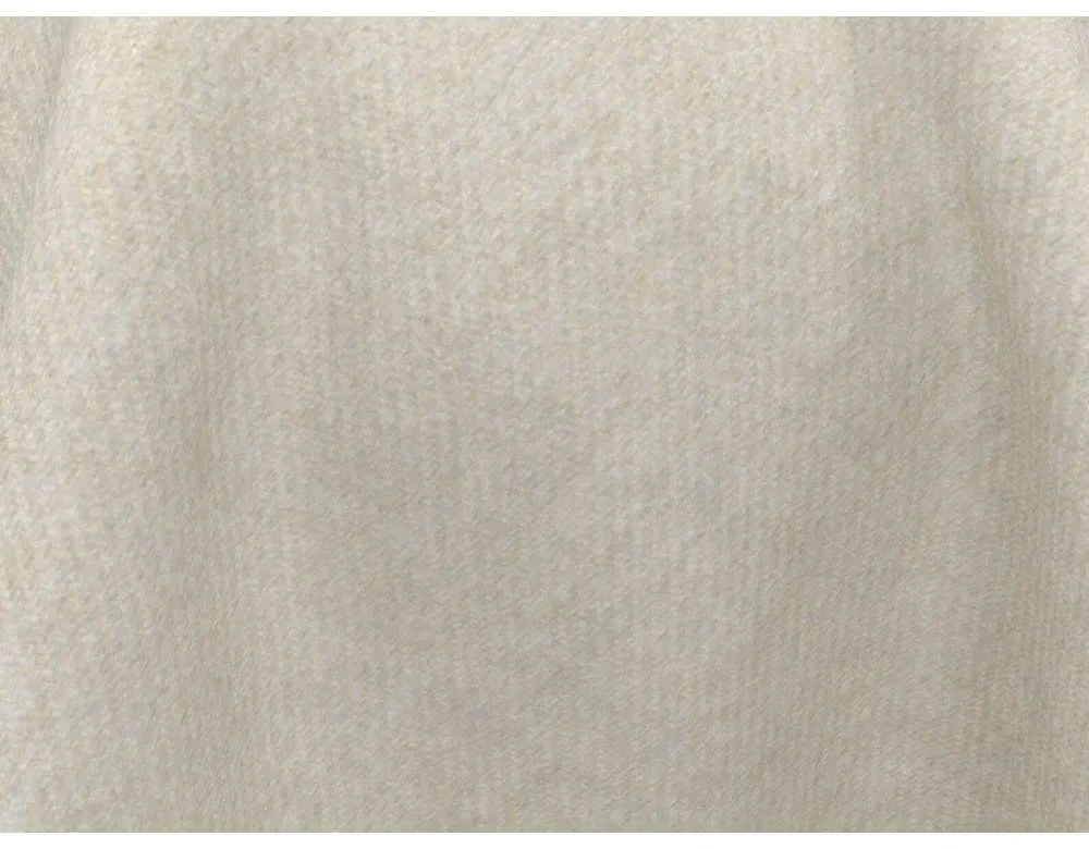 Krémszínű kárpitozott étkezőfotel Uala – Makamii