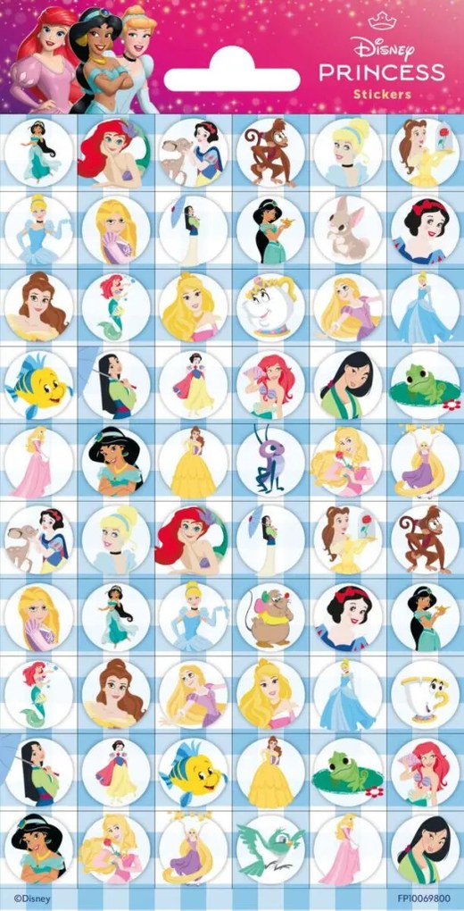 Disney Hercegnők Cuties matrica