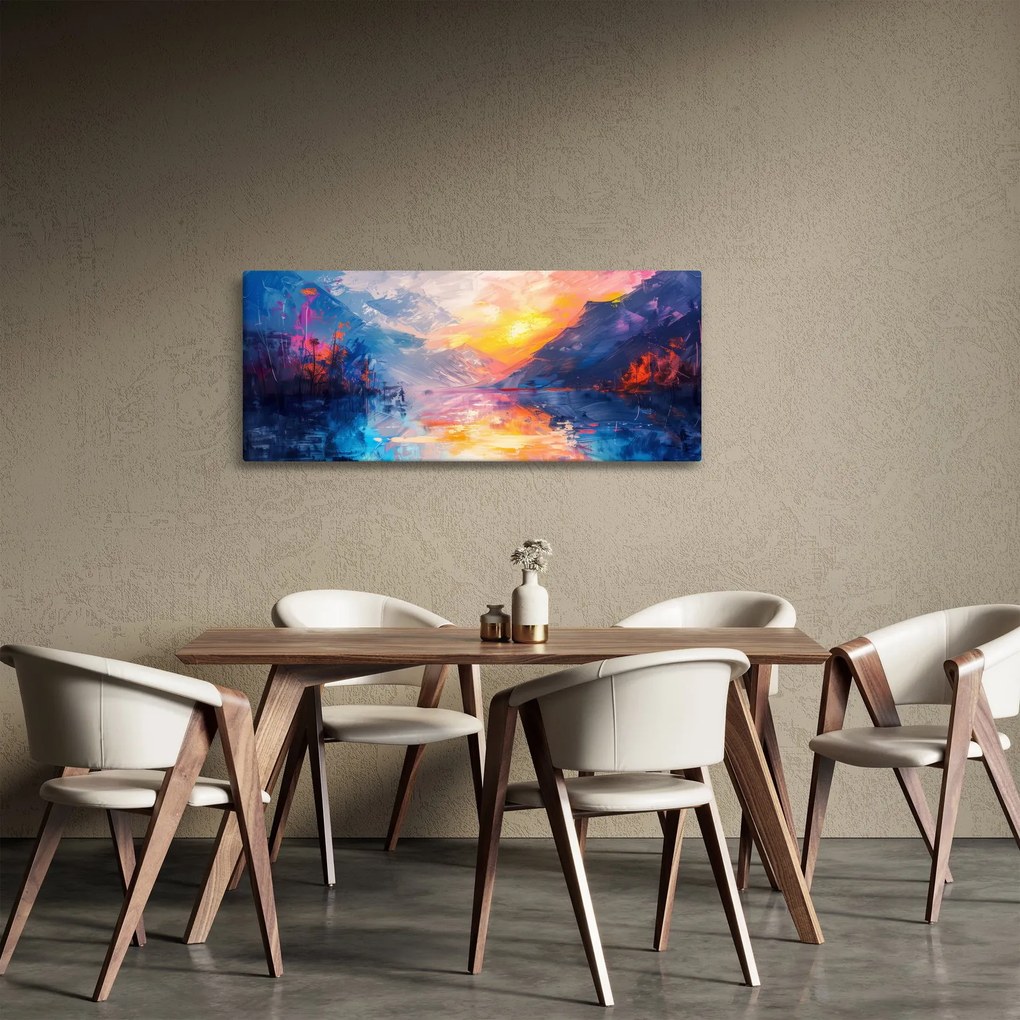 Kép - Tájképfestészet (120x50 cm)