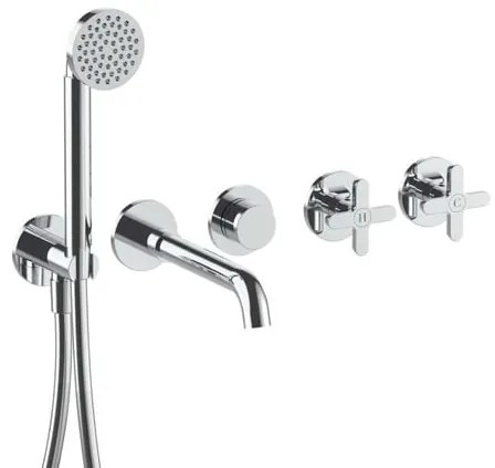 Fantini Icona Classic kád csaptelep vakolat alatti rész nélkül króm 5302R019B