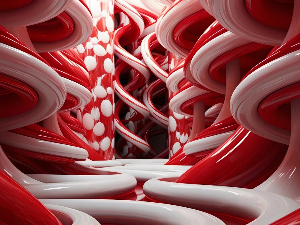 Poszter 20x15cm Vörös Örvények