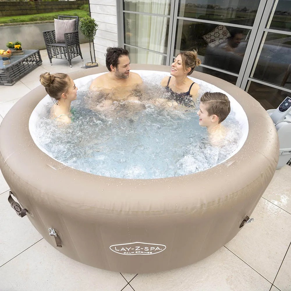 Lay-Z-Spa Palm Springs Airjet felfújható pezsgőfürdő 196 x 71 cm