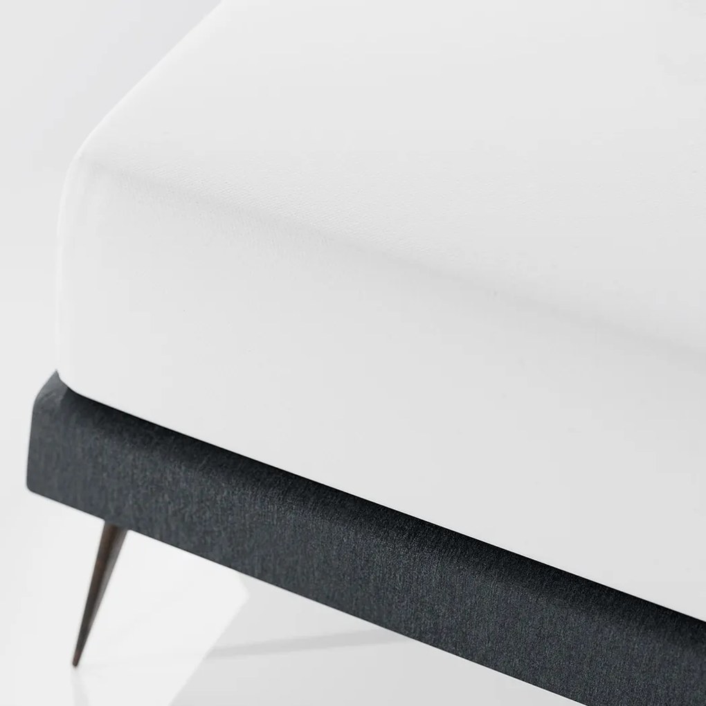 Fehér lepedő 180x200 Pan Materac rugalmas pamut gumis