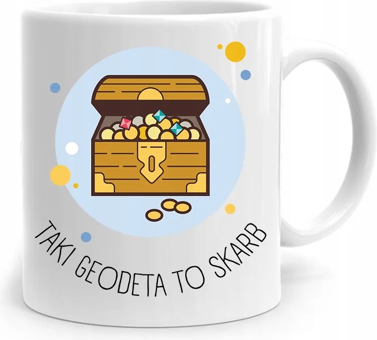 Ajándék Bögre Földmérőnek Egy Ilyen Földmérő Egy Kincs, fényképes nyomtatással