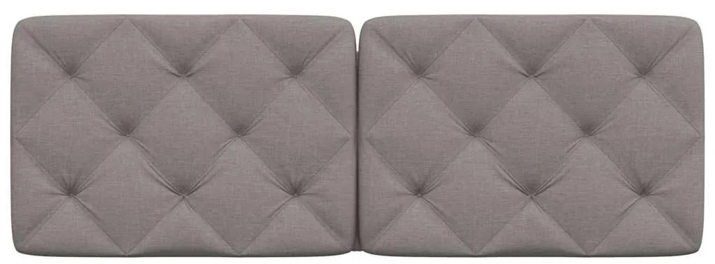 tópszínű szövet fejtámla párna 140 cm