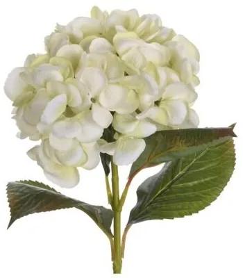 Hortenzia művirág, zöld, 65 cm