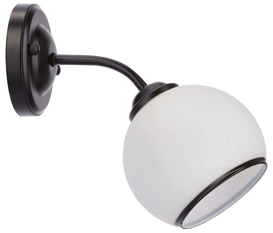 Fekete-fehér fali lámpa Marinen – Candellux Lighting