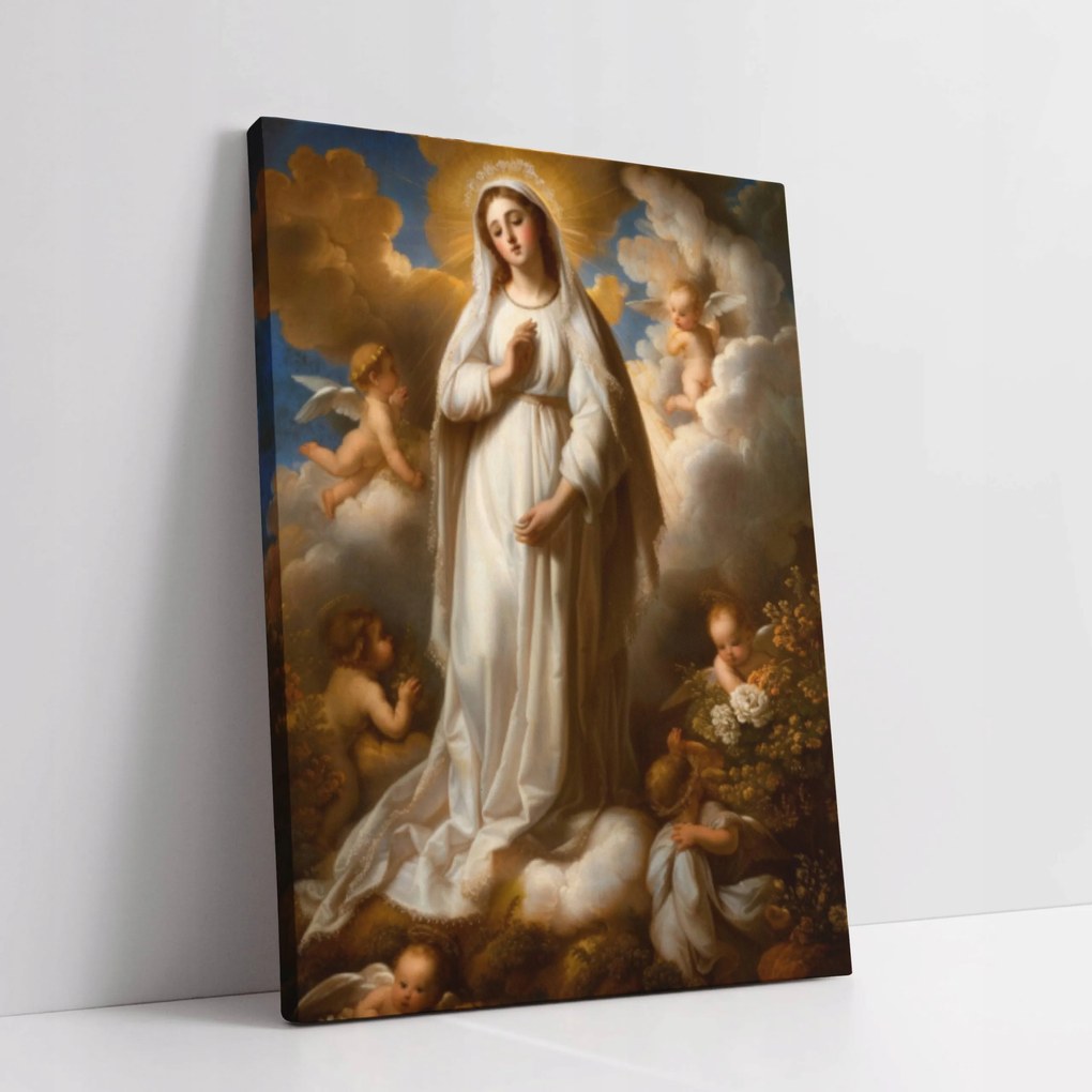 Vászonkép Szeplőtelen Szűz Mária otthon nappali szoba 60x80