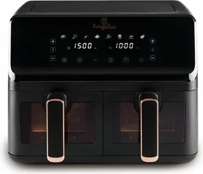 BerlingerHaus Dupla AirFryer (4,1 L + 4,1 L) Black Rose Collection BH/9469