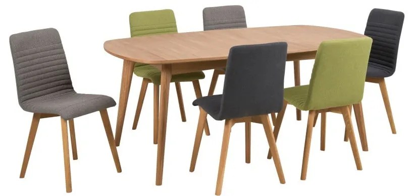 Antracitszürke étkezőszék szett 2 db-os Arosa – Actona