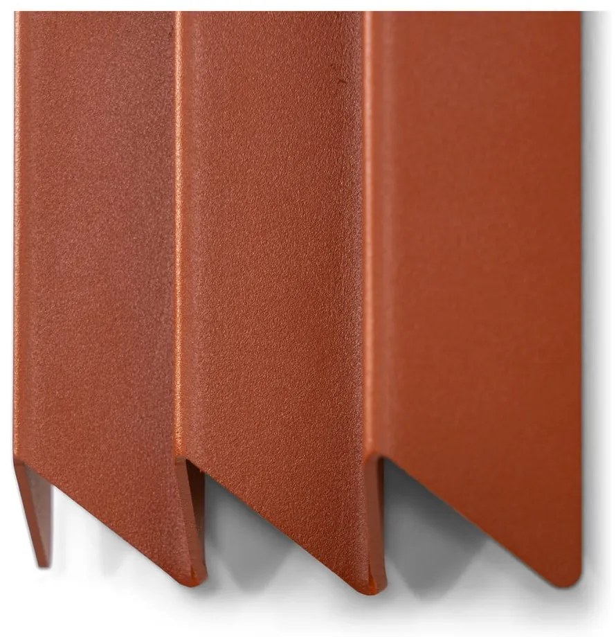 Terrakotta színű fém fali fogas 13 cm Sensu – Spinder Design