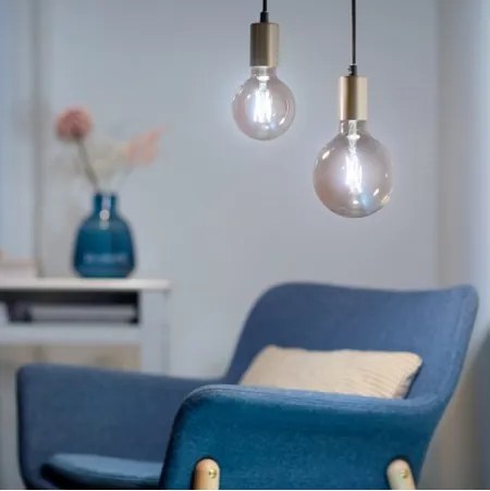 LED Dimmelhető izzó VINTAGE G125 E27/6,7W/230V 2000-5000K CRI 90 Wi-Fi - WiZ