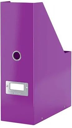 Iratpapucs, PP/karton, 95 mm, LEITZ Click&Store, lila (E60470062)
