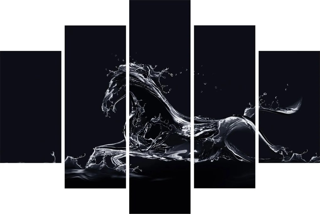 Kép - Ló és a víz (150x105 cm)
