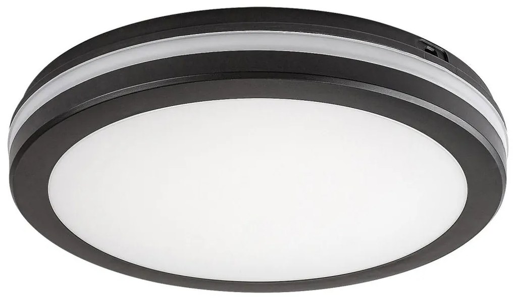 Rabalux Rabalux 77035 - LED Fürdőszobai mennyezeti lámpa INDRE LED/28W/230V IP54 fekete RL77035