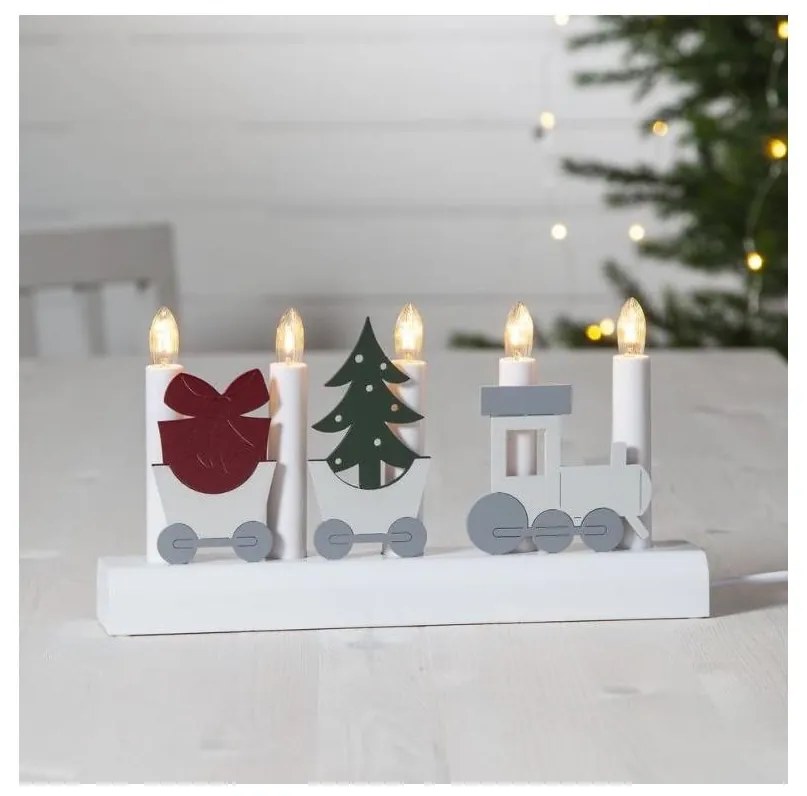 Eglo 410405 - Karácsonyi gyertyatartó JULIA 5xE10/3W/230V