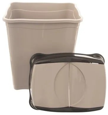 Orion Whirlpool szemeteskosár 9 L, barna