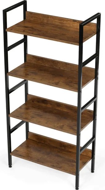 Regál, mdf, hnědá, GD-314 OLW