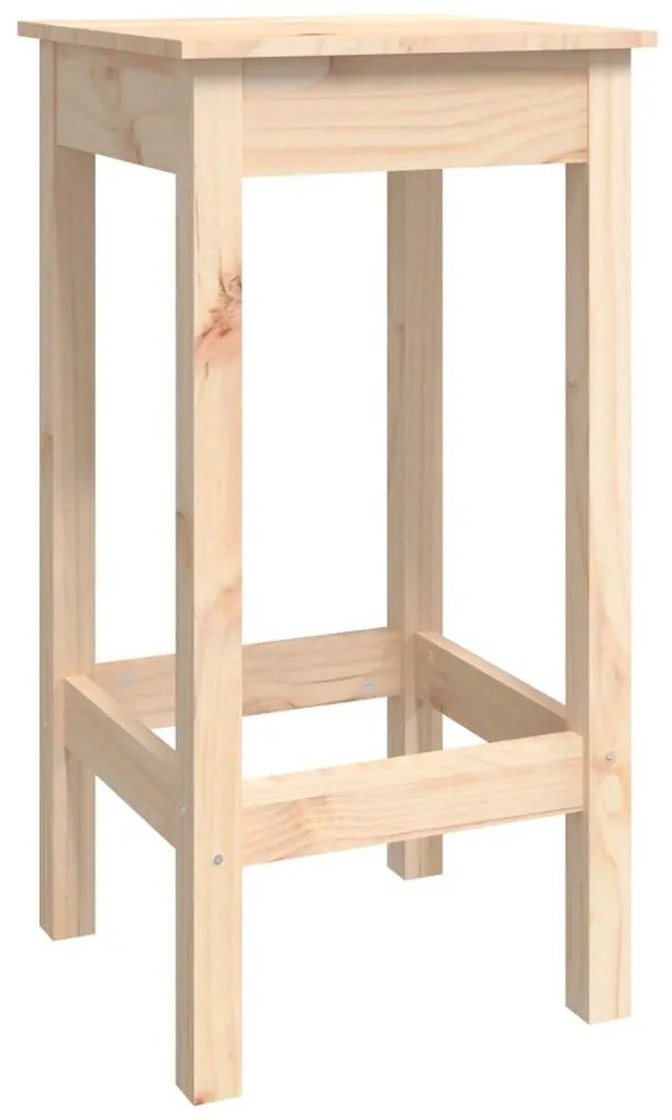 7 részes tömör fenyőfa bárszett