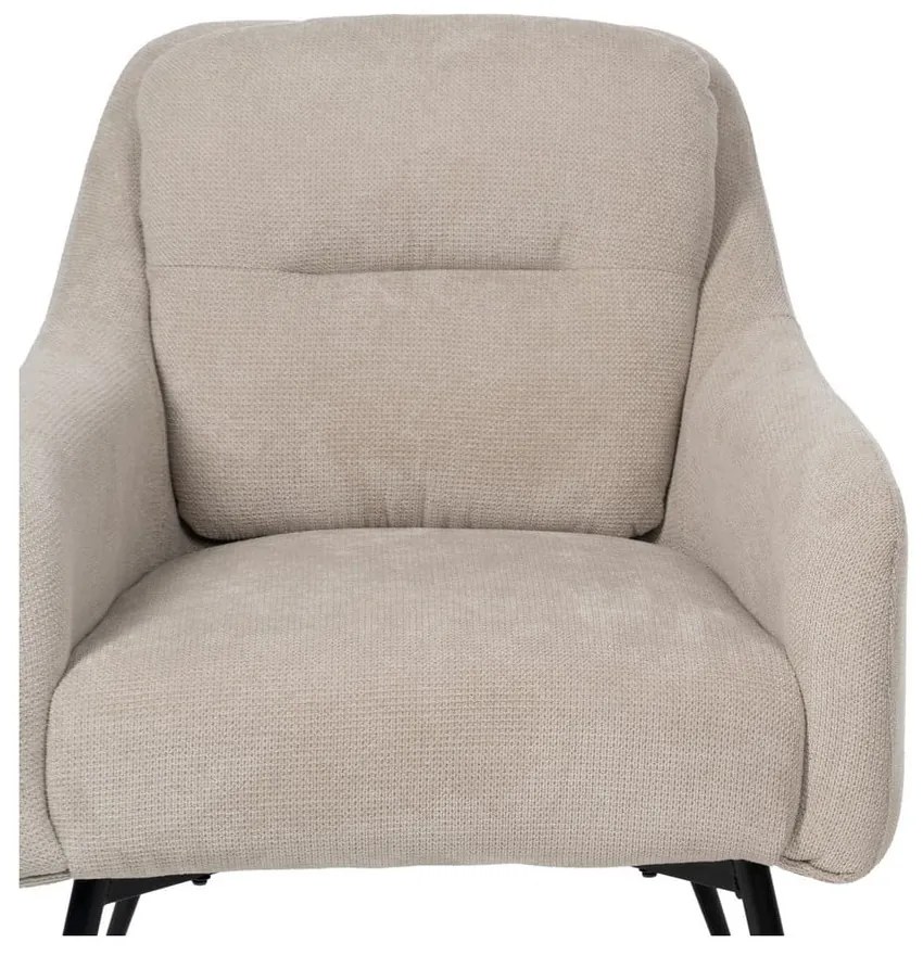 Bézs zsenília fotel Classic – Ixia