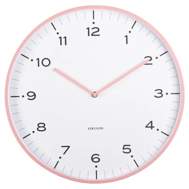 Karlsson 6011PI design falióra rózsaszín, átmérő40 cm