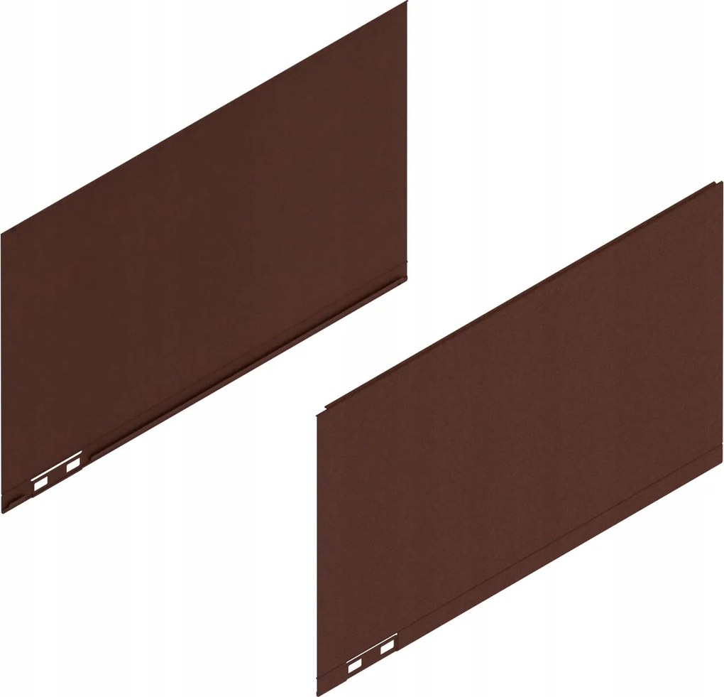 Blum 770F400AS Legrabox Dekorációs elem h=241 mm hosszú=400 mm noble rust