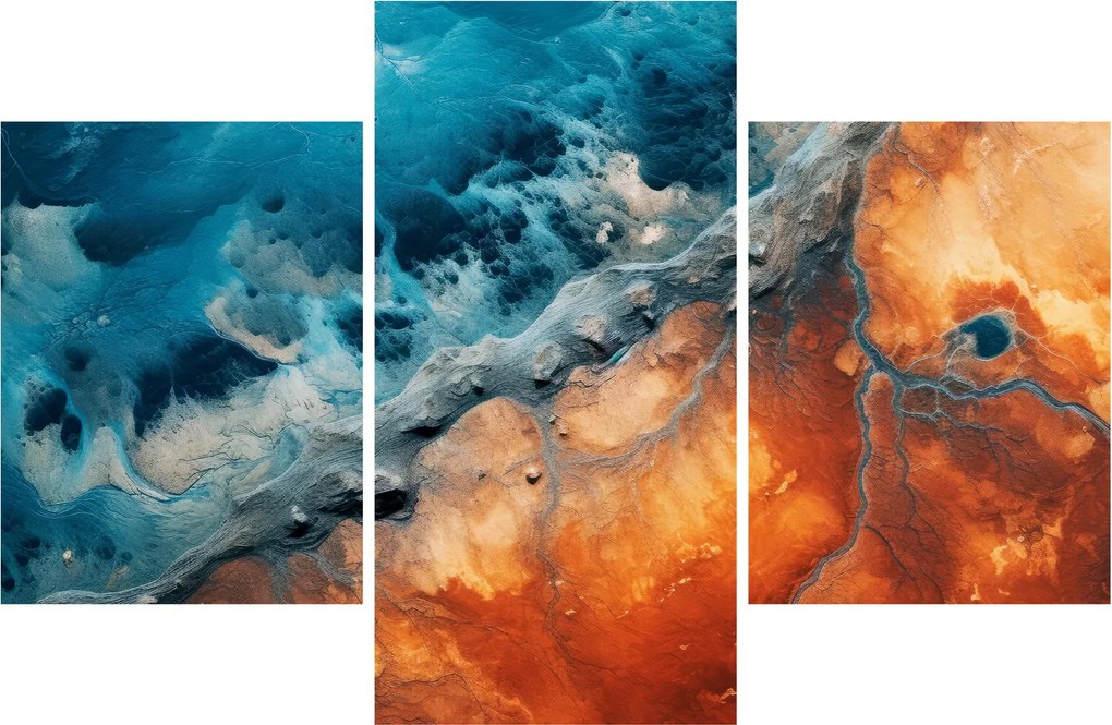 Kép - Víz és tűz (90x60 cm)