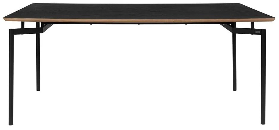 Fekete étkezőasztal 90x180 cm Alto – Støraa