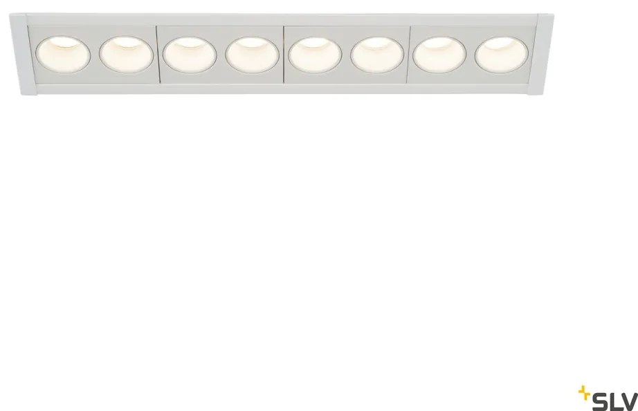 SLV MILANDOS 1005426 Beépíthető spotlámpa 4xLED 3000K 1300LM IP20