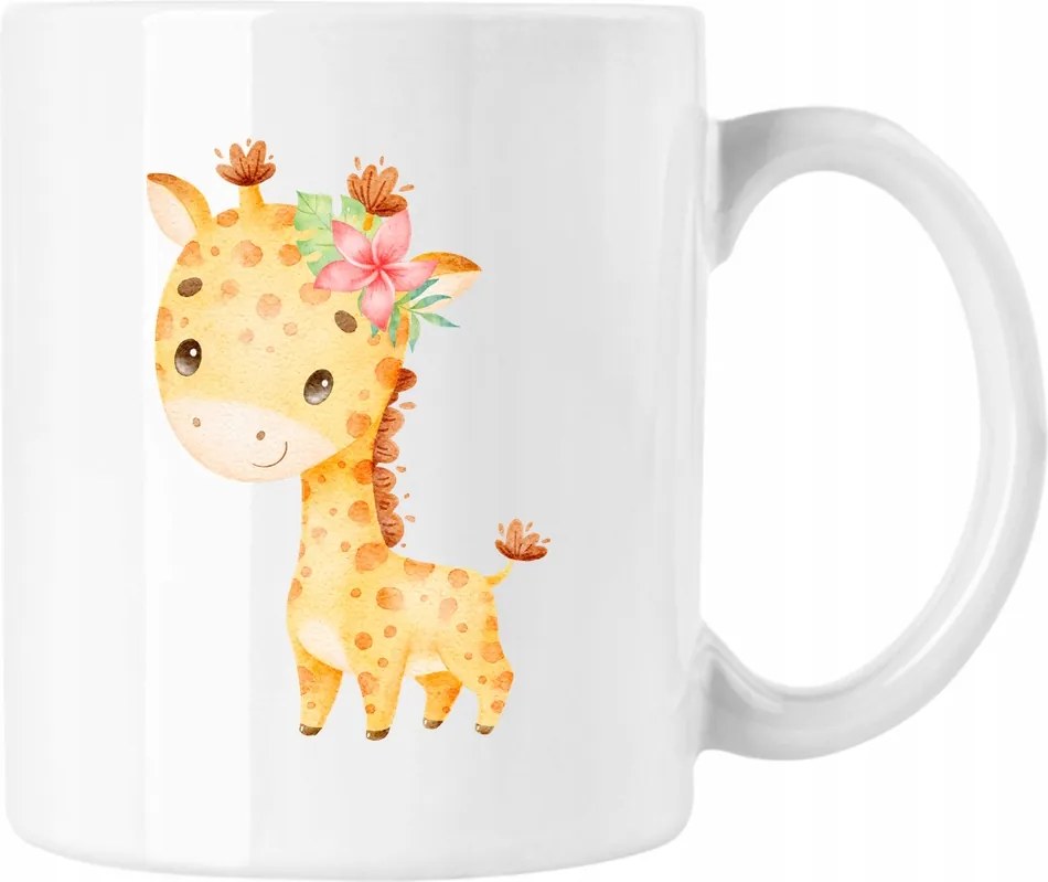 Bögre rozs kedves virágok 1 Fehér 330ml