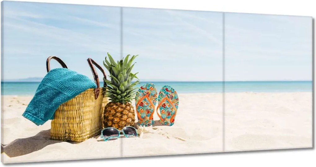 Vászonkép 180x90 Ananászos kirándulás