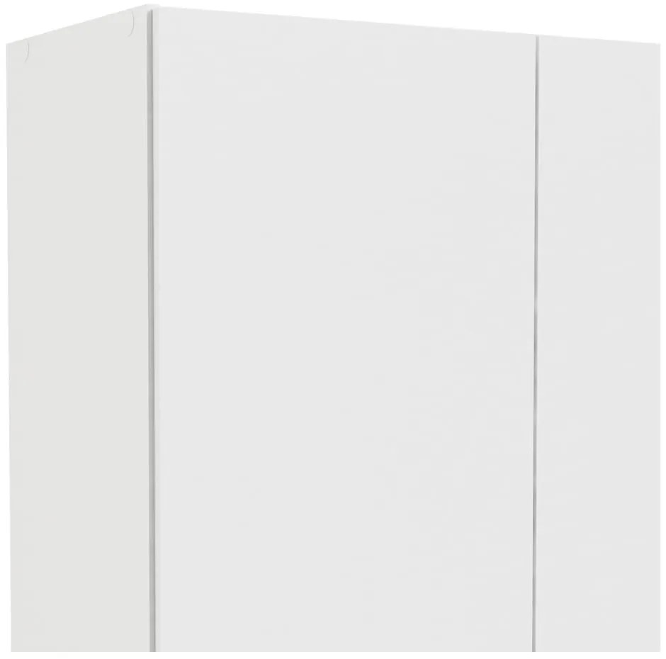 Fehér ruhásszekrény 79x170 cm Space – Tvilum