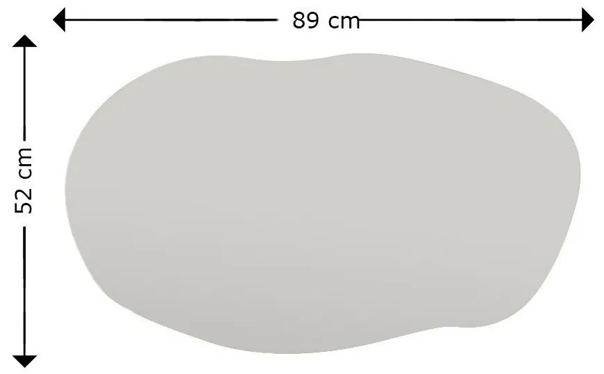 Lossa Black tükör 52 x 89 cm