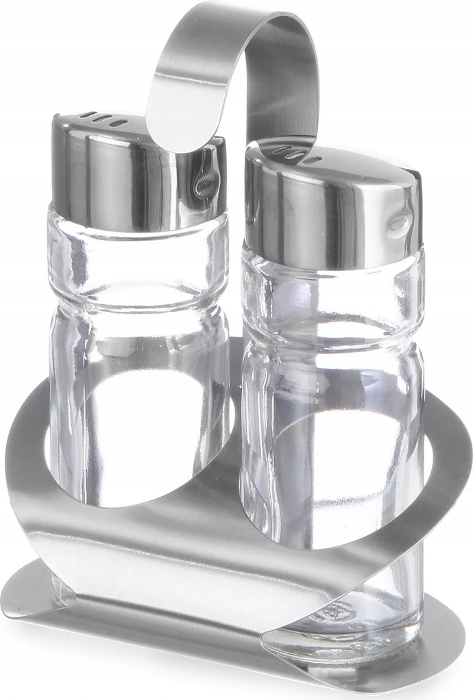 Fűszerkészlet Sószóró Borsszóró Rozsdamentes Acél Gasztronómia Hendi