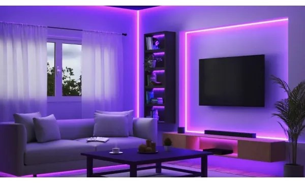 WiZ - LED RGB dimmelhető szalag 10m LED/12W/230V Wi-Fi