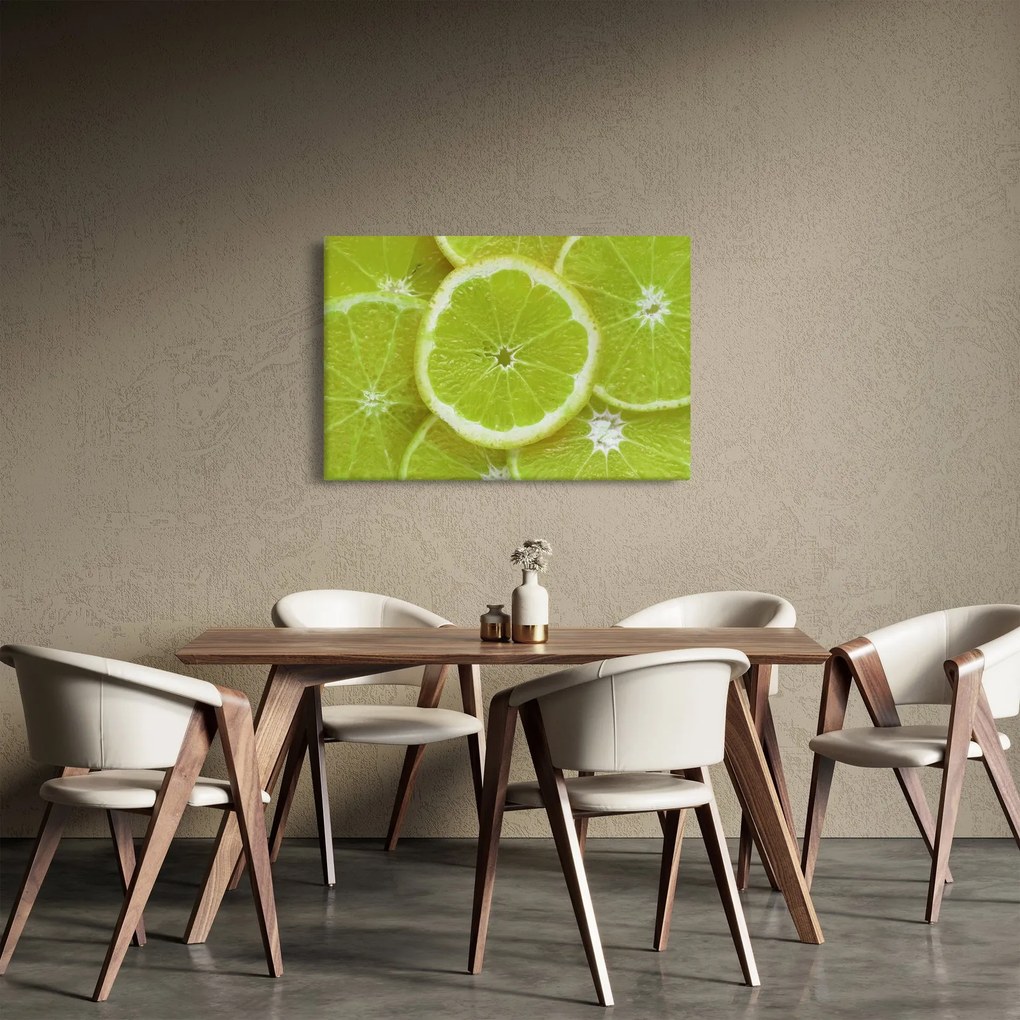 Kép - citrom szelet (90x60 cm)