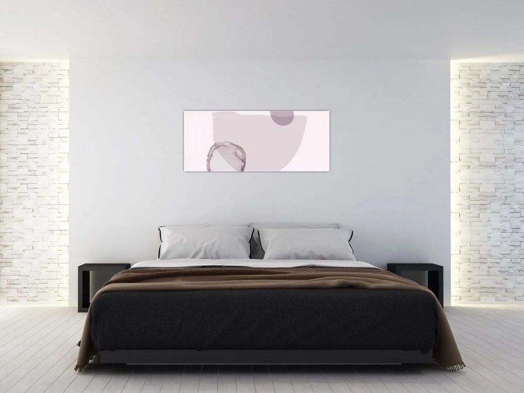 Kép - Lila minimalizmus N⁰2 (120x50 cm)