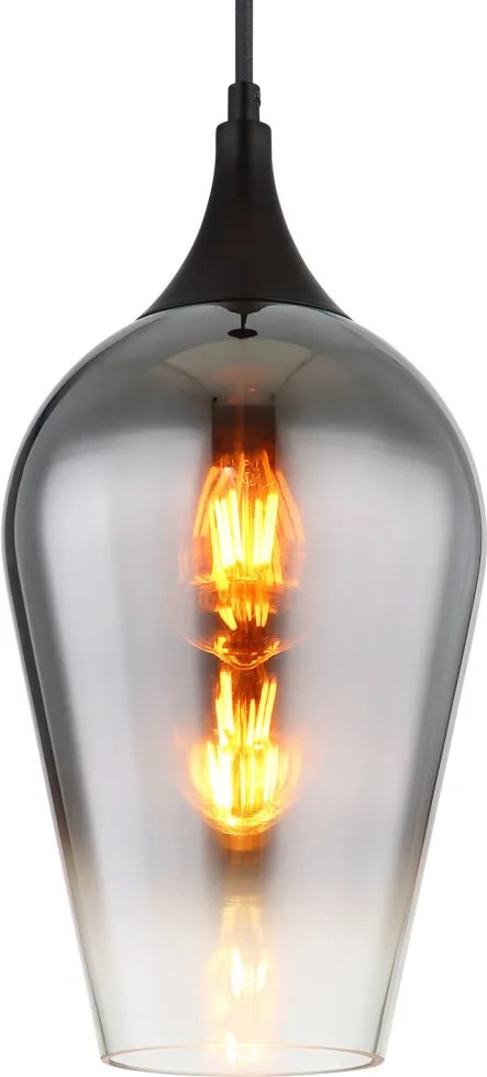 GLOBO 15552H3 LAVUS Egyágú Függesztett Lámpa Fém E27 IP20