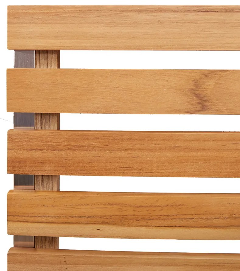 5 darabos kert étkezőszett tömör tíkfából, szabadtéri étkezőasztal 180x90x75 cm tömör tíkfából, összecsukható kerti székek 4 db tömör tíkfából és acélból