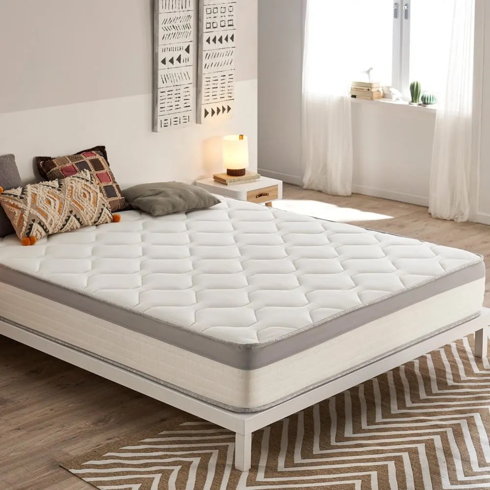 Közepes keménységű kétoldalas rugós matrac 180x200 cm Spring Max Bagged Springs – Moonia