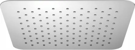 Esővízgyűjtő Acél Négyszögletes Slim Króm 25 CM