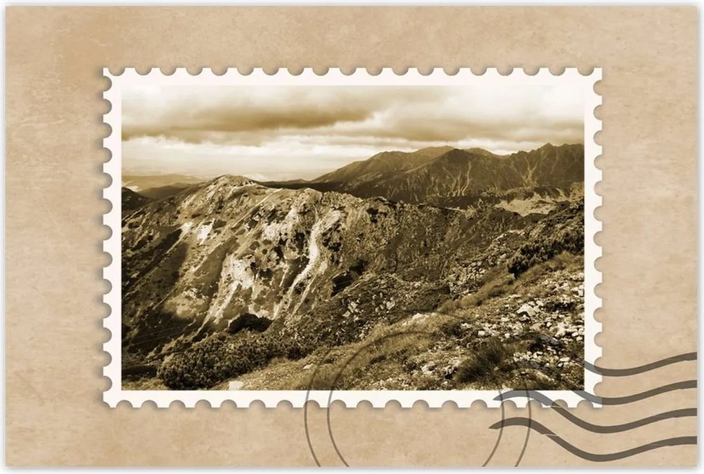 Poszterek 60x40 Tátra Lengyel hegyek Kilátás