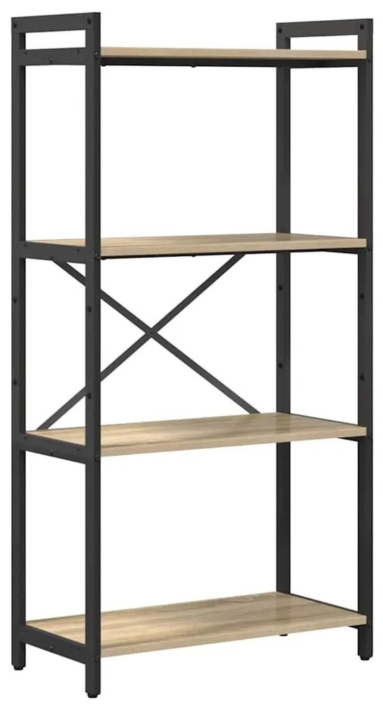 Könyvszekrény sonoma tölgy 60 x 30 x 118 cm Faanyag