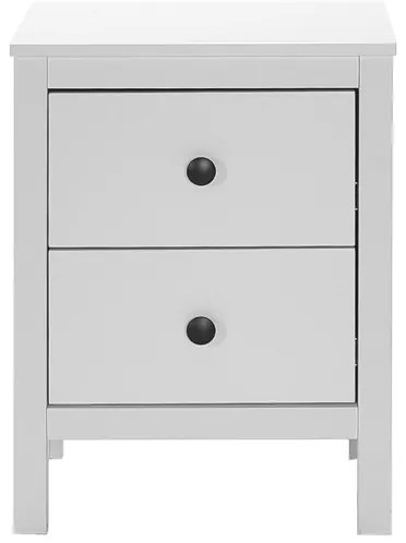 Éjjeliszekrény 61x46 cm fehér