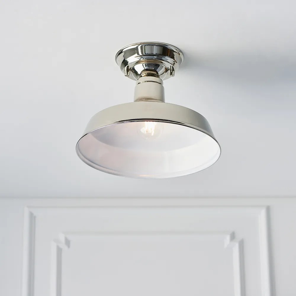 Endon loft skandináv mennyezeti lámpa darton nickel-nero end96181