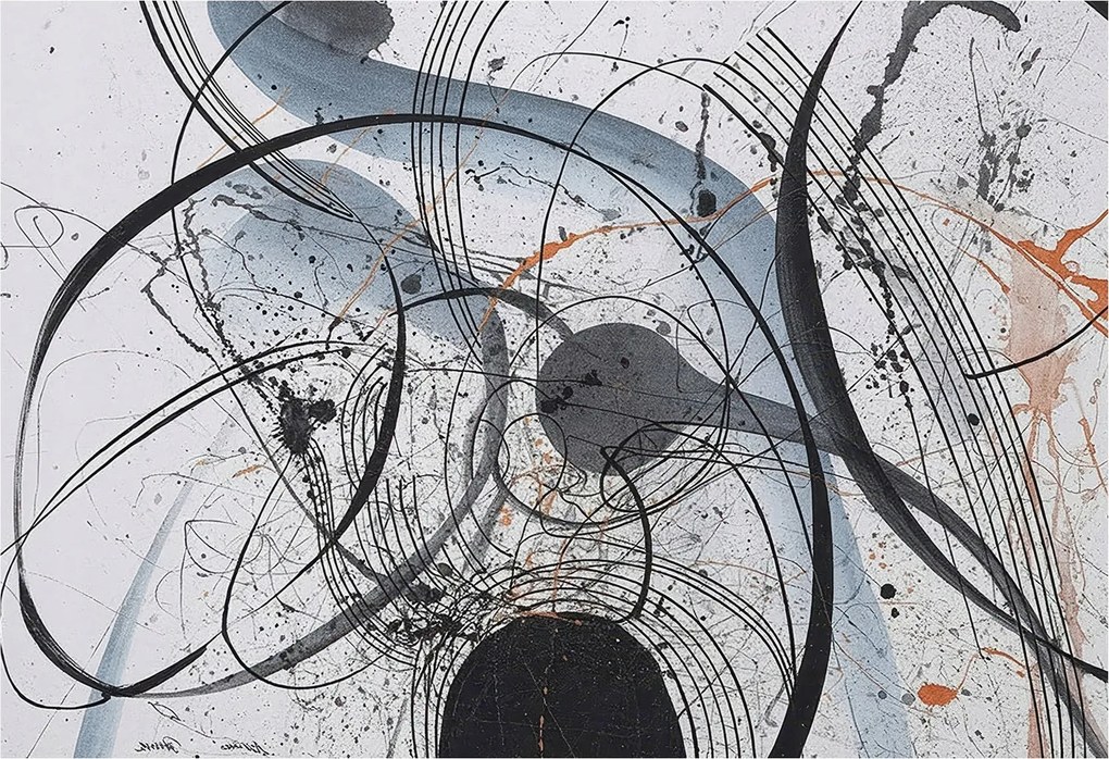 Dekoratív Fotótapéta Fali Falra Kifejező absztrakt 152x104