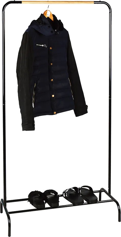 Akasztó, fekete/természetes, RAPSO