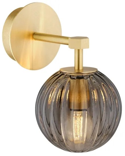 Argon 8508 - Fali lámpa PALOMA 1xE14/7W/230V arany/fekete