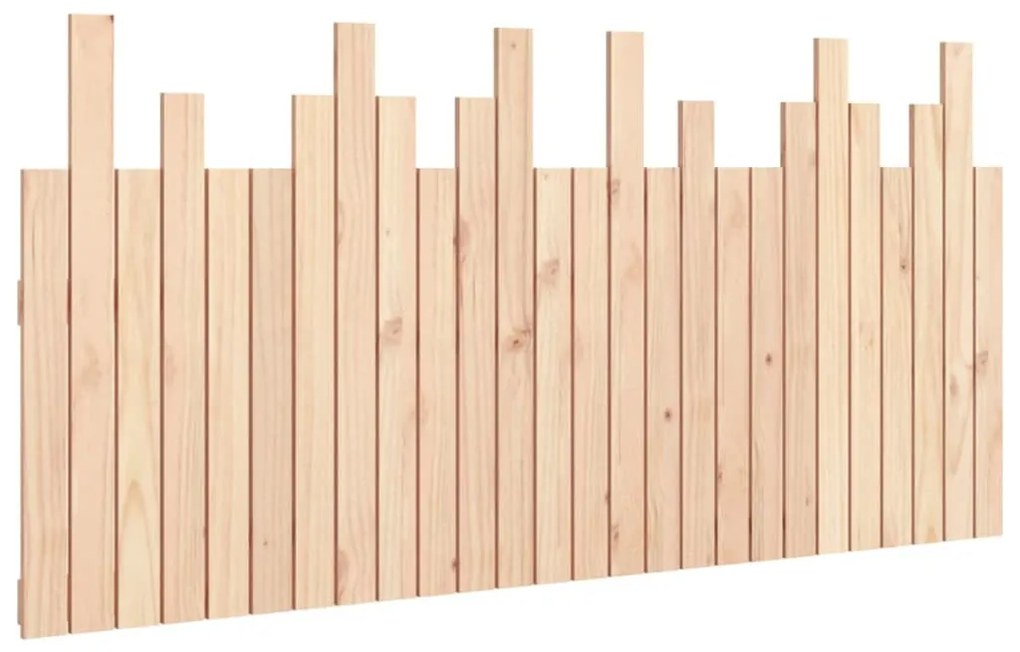 tömör fenyőfa fali fejtámla 166 x 3 x 80 cm