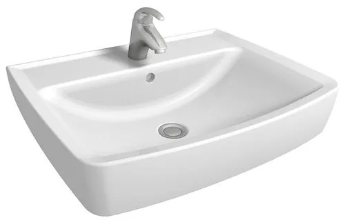 Kolo Rekord mosdó bútorba 50x38 cm fehér színben fényes felülettel középső nyílással K91952000